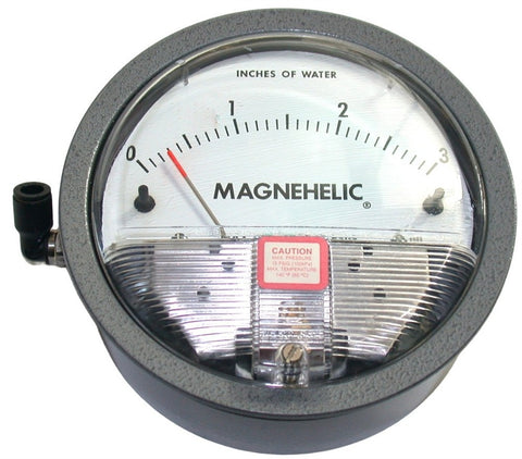 Dwyer Magnehelic 2003 0 To 3 Differential Pressure Gage 2003