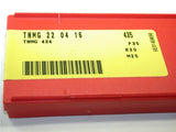 Lot of 10 New Sandvik Indexable Turning Carbide Inserts TNMG 22 04 16 435