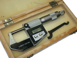 Procheck Electronic NB60 0.001mm/0.0001" Outside Micrometer 0-1"/0-25mm w/Case