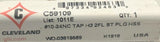 Cleveland C59109 10-24NC Plug Hand Tap 2 Flute HSS K1918