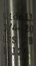 Widell 3/4-20 HSS 2B Hand Tap 6 Flute 17129
