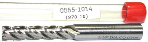 YG-1 Minicut 0865-1014 5/16" Diameter 5/16" Shank 4 Flute HSS End Mill New