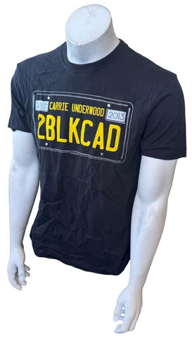 Ten Men's Carrie Underwood 2BLKCAD The Blown Away Tour 2013 Black Shirt Size M