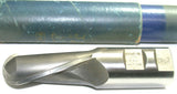 Putnam 1 1/4" Diameter 2-Flute HSS Ball End Mill 1 1/4" Shank