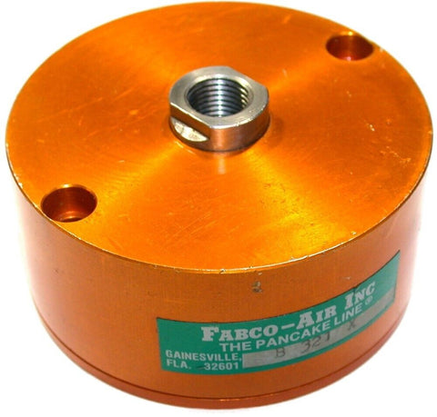 Fabco-Air Double End 2" Bore 1/2" Stroke Pancake Air Cylinder B-321-X