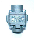 Worcester Controls 3-Piece Stainless Steel Ball Valve 1/2 NPT NO HANDLE