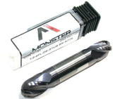 Monster 242-001124 1/2" Diameter 4 Flute Solid Carbide ALTiN Coat Ball End Mill