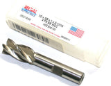 Regal 050218AM 1/2" Diameter 1/2 inch Shank 4 Flute Single End HSS End Mill