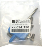 Big Kaiser 694.150 ETL-M5 X 13.3-T20-IP T7 Package of 10 Insert Screw Swiss Made
