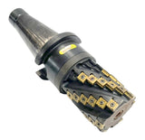 Sandvik RA215.3-76-V80-74 3" Indexable Milling Cutter W/ CAT50 Varilock Adapter