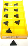 Lot of 10 Mitsubishi U610 TPMN 221 60 degree Indexable Carbide Turning Inserts