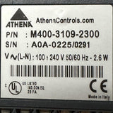 Athena M400-3109-2300 400M Temperature Controller Panel Mount 100-240V 2.6 W