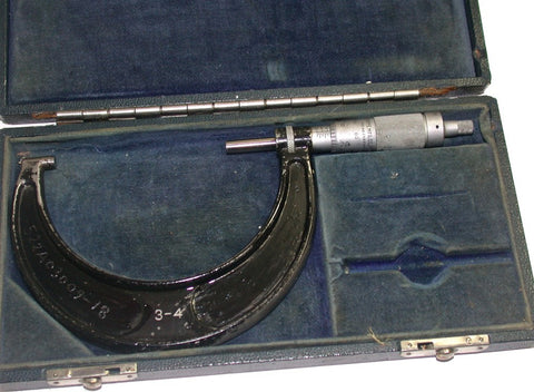 Brown & Sharpe .001" Micrometers 3 To 4 Inch Calibrated