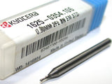 Kyocera 1625-0354.106 0.90mm Carbide Ball Endmill 2FL 3mm Shank New