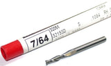 Fullerton 32064 7/64" Diameter 2 Flute Solid Carbide End Mill
