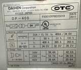 Daihen OTC DP-400 CO2 MAG MIG Welder w/ CM-741 Wire Feeder & VC3500SS Cooler
