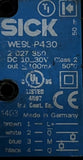 Sick WE9L-P430 Photoelectric Sensor 10-30VDC 100mA PNP 2 027 850