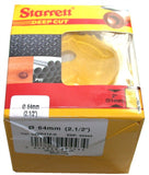 Starrett DCH0212-G 2 1/2" Diameter 2" Deep Cut Hole Saw