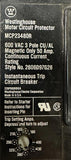 Westinghouse MCP23480R Circuit Breaker 50A 600 VAC 3 Pole