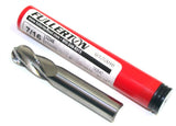 Fullerton 32046 7/16" (.4375) Diameter 7/16" Shank 4 Flute Carbide Ball End Mill