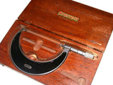 Starrett 226RL-5 .001" Micrometers Mics 4 To 5" Calibrated w/Case