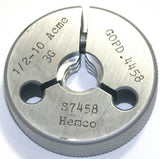 HEMCO Thread Gage 1/2-10 3G Acme Go Gage
