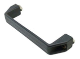 Elesa 2 Plastic Black Screw-On Pull Handle 6" x 1"