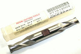 Regal 50119 9/16" Diameter 5/8" Shank 2 Flute Double End HSS End Mill