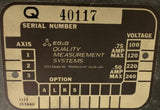 Quality Measurement Systems Quality 800 X/Y/Z 3-Axis Controller - SOLD AS IS