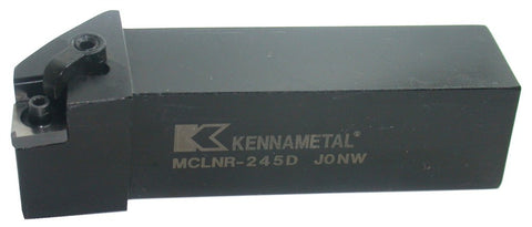 Kennametal MCLNR-245D Kenlock Indexable Insert RH Turning Tool Holder