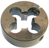 Union Butterfield 1410200 3/4"-16NF HSS Adjustable Round Thread Die 2" OD