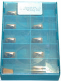 Lot of 10 Ingersoll Carbide ANHU120608R IN2530 TiN Coated Milling Inserts