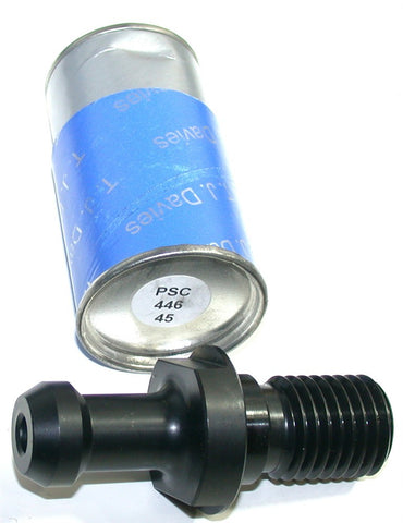 T. J. Davies PSC-446X45 Coolant Through Retention Knob/Pull Stud For BT-50 Shank