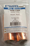 2 pk PRM Pro 169-726 Gas Nozzle 5/8" Flush Tip for Miller & Hobart MIG Welders