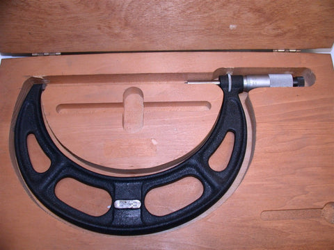 Starrett 436.1MXRL-175 Outside Micrometer 150 to 175mm Altered with Case