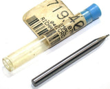 Richards 71939409 .040" Diameter 3/16" Shank 2 Flute HSS End Mill