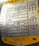 Baldor Industrial Motor 3PH 3/4HP DP 1725rpm 60Hz 3.2-3/1.5A 208-230/460V 40C