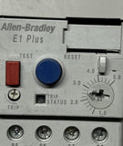 Allen-Bradley 193-ED1CB Overload Relay Series B 3-Phase w/ 193-EPB Panel Adaptor