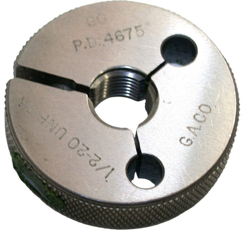 G.A. CO 1/2"-20-UNF-3A GO Thread Gage