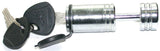 TowSmart Standard Pin Coupler Lock Chrome Plated with 2 Keys