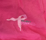 Anvil Women's Puma Project Pink Breast Cancer Short Sleeve Shirt Size Small