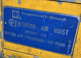 Ingersoll Rand Centurion Model CA Pneumatic Air Chain Hoist 1 Ton 90 PSIG