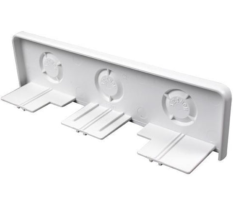 Wiremold 5510 Ivory End Cap With KO's - Box of 10