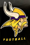 Nike Dri Fit Women's Minnesota Vikings Black Short Sleeve Shirt NFL T-Shirt XS