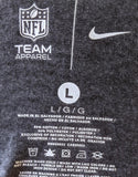 Nike NFL Team Apparel Men's Kansas City Chiefs Football Gray Long Sleeve Shirt