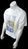 Anvil Men's Eagles 2010 Tour Long Road Out Of Eden White Short Sleeve Shirt L