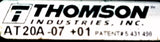 (2) Thomson Industries AT20A Linear Bearings