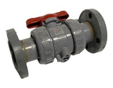 Asahi V2ALVCES8040 1.5" PVC Ball Valve 230 PSI 1 MPa