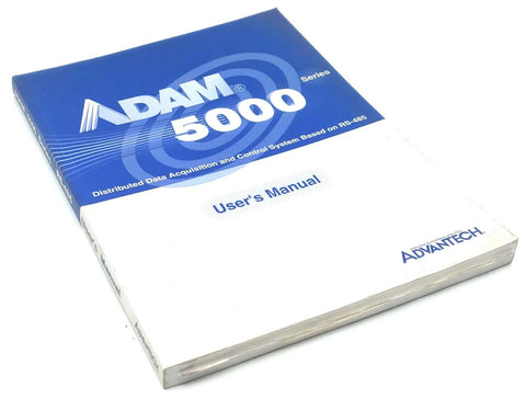 Advantech Adam 5000 Data Acquisition & Control System Instruction Manual