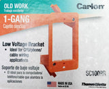 Lot of (2) Carlom SC100RR Low Voltage Class 2 Bracket 1-GANG